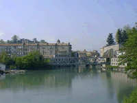 Uno scorcio di Ivrea, in Piemonte