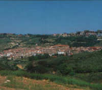 Panorama di Larino, in Molise